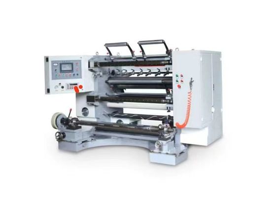 Máquina totalmente automática para cortar e enrolar filmes de PVC