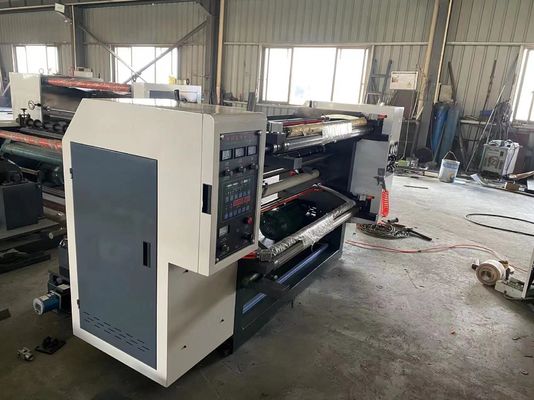 Máquina de corte de filme de papel OPP PVC Slitter Máquina de corte de papel roll 5KW