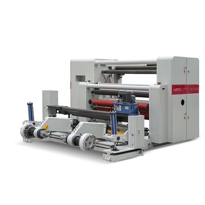 1300 máquina de reviravoltar e cortar de alta velocidade para papel revestido, máquina de corte de alta precisão