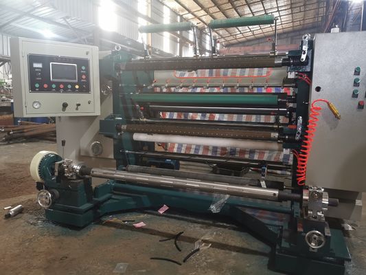 Máquina de corte vertical de tipo 1100 600 mm Od Label Film Slitting Rewinding Machine ODM