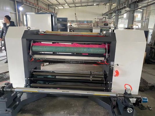Máquina de corte vertical de tecidos não tecidos de corte de tecidos 1300 Máquina de rebobinagem totalmente automática
