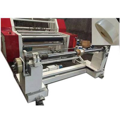 Máquina de corte horizontal de papel branco de grande diâmetro