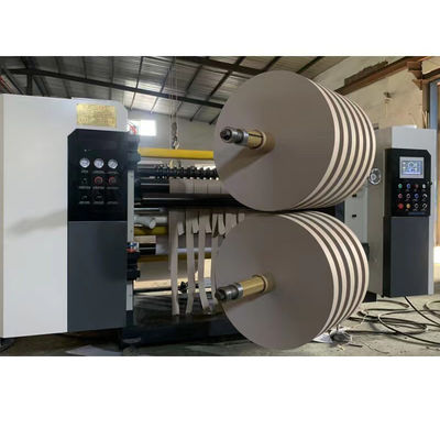 Máquina de corte longitudinal de papel kraft de trabalho pesado 1200 mm