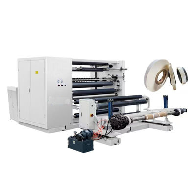 PLC Sistema de controlo de tensão totalmente automático Máquina de corte de filme estreito Máquina de corte