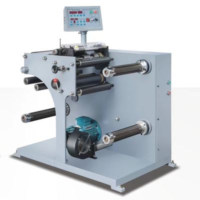 Máquina de corte de papel de etiquetas térmicas de alto desempenho com motor de fase única de 0,55 kW