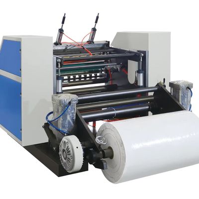 Potência total 4.5Kw Máquina de corte de papel de caixa registrador duplo adesivo 700mm 900mm