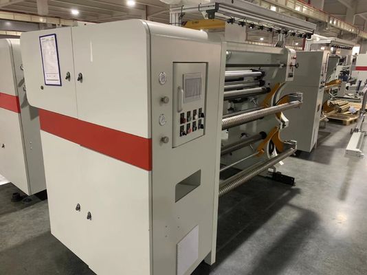 Equipamento de corte de papel de alta velocidade Opp Cpp Pet Film Paper Roll Slitting Rewinding Machine
