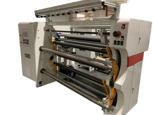 1300 mm Mother Roll Jumbo Roll Slitter Rewinder Máquina de corte de papel de tecelagem 350m/min
