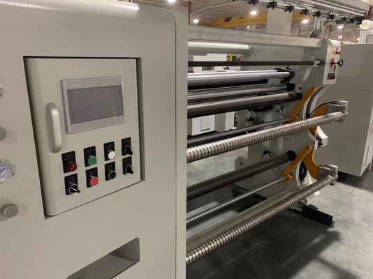 Máquina de corte de alta velocidade de trabalho pesado, de corte de superfície central, de rebobinagem 4500KG