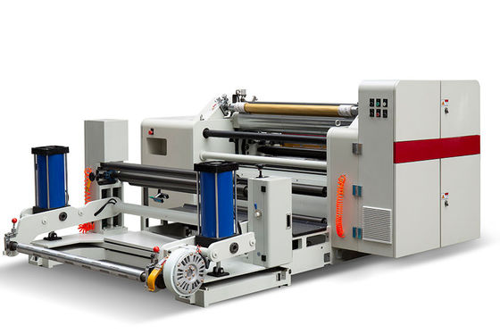 Máquina de corte de rolos 600 mm de alta velocidade Máquina automática de enrolar folhas de alumínio