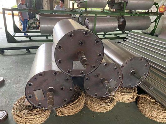 1300 Tipo Eléctrico Roller de aquecimento de aço composto Roller revestimento de superfície com tratamento de superfície espelho