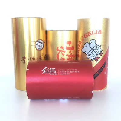 Filme de vedação térmica de folha de alumínio personalizável de 40 micrômetros para copos de papel