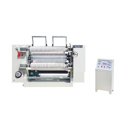 Máquina de corte de filme de PET controlada por PLC de velocidade com uma distância máxima de corte de 1300 mm e uma velocidade de 0-200 m/min
