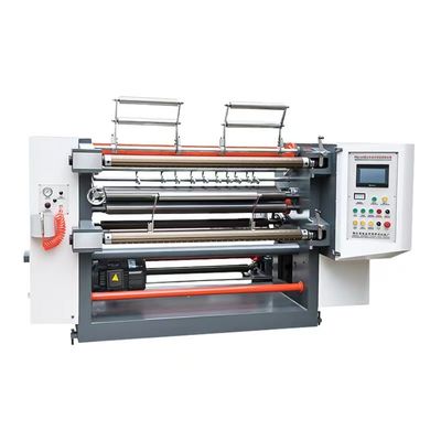 Máquina de corte de papel de película de alumínio de 1300 mm Faca redonda ou reta 20-300g