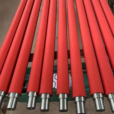 Máquina de impressão flexográfica rolos de borracha de poliuretano, rolos de borracha industrial, rolos de borracha de silicone, rolos de borracha de embalagem, rolos de borracha